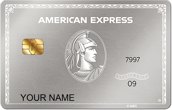 Mirror Platinum AMEX-inspired stainless steel metal card by Solaris Metal Cards