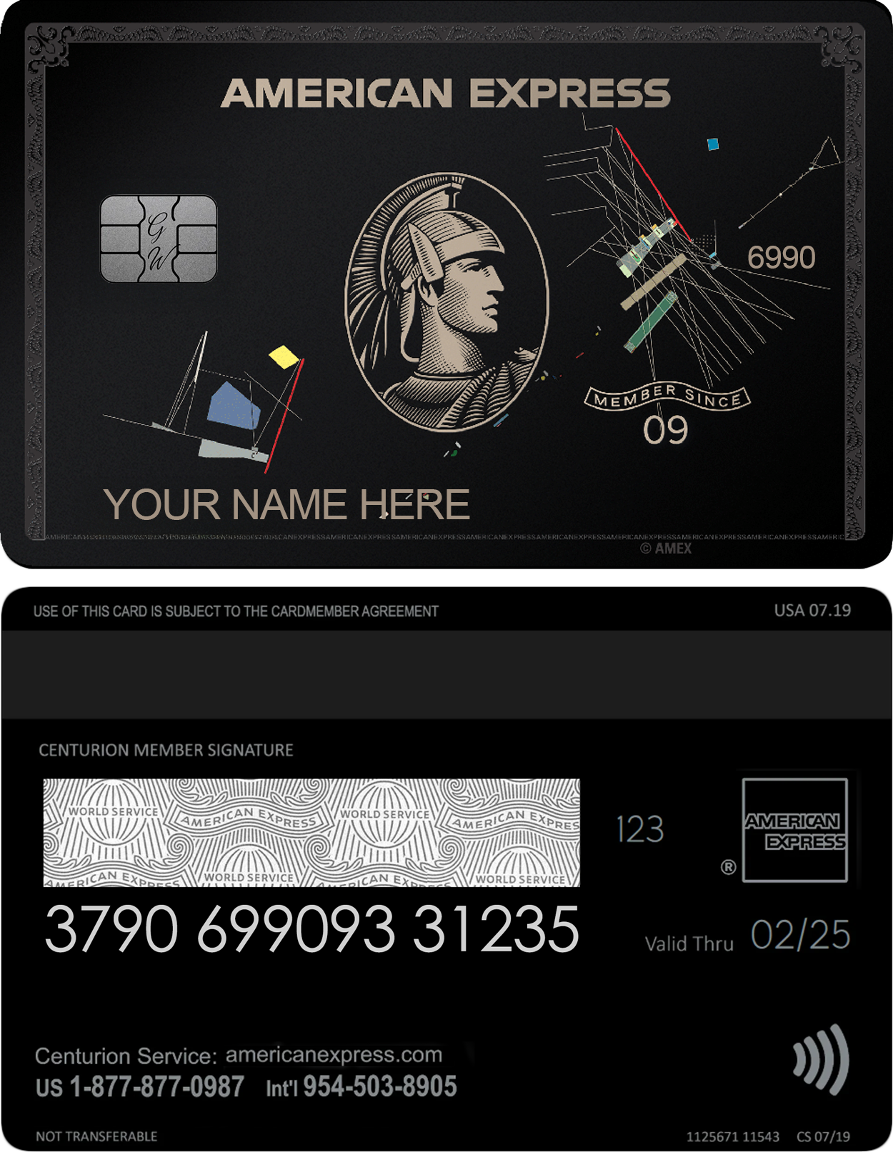 Black Art AMEX