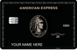 Black Centurion AMEX Metal Card