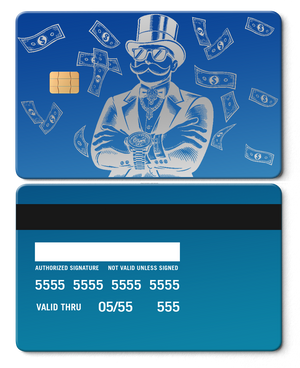 Elite Monopoly Boss metal cards with meticulous finishing, premium custom metal cards for international buyers
