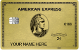 Gold AMEX Metal Card