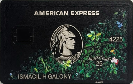 Floral Black AMEX