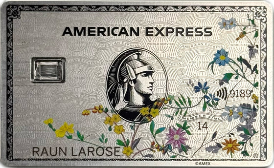 Flowers Platinum AMEX