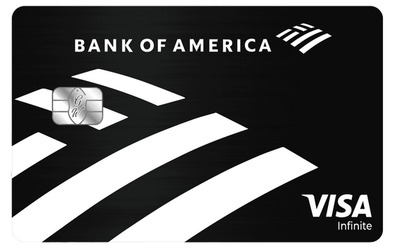 Bank of America metal card by Gold Wraps, premium stainless steel banking card