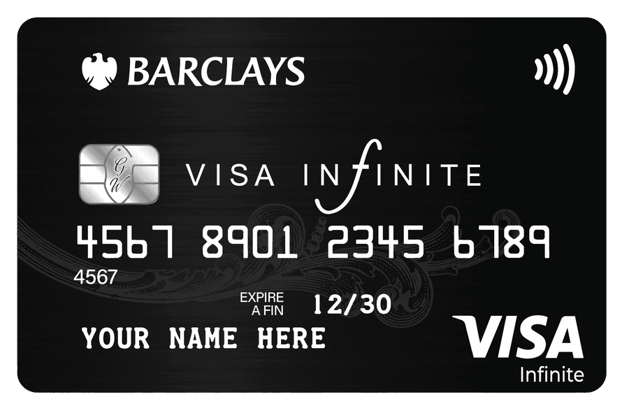 Barclays metal card by Gold Wraps, premium stainless steel British banking card