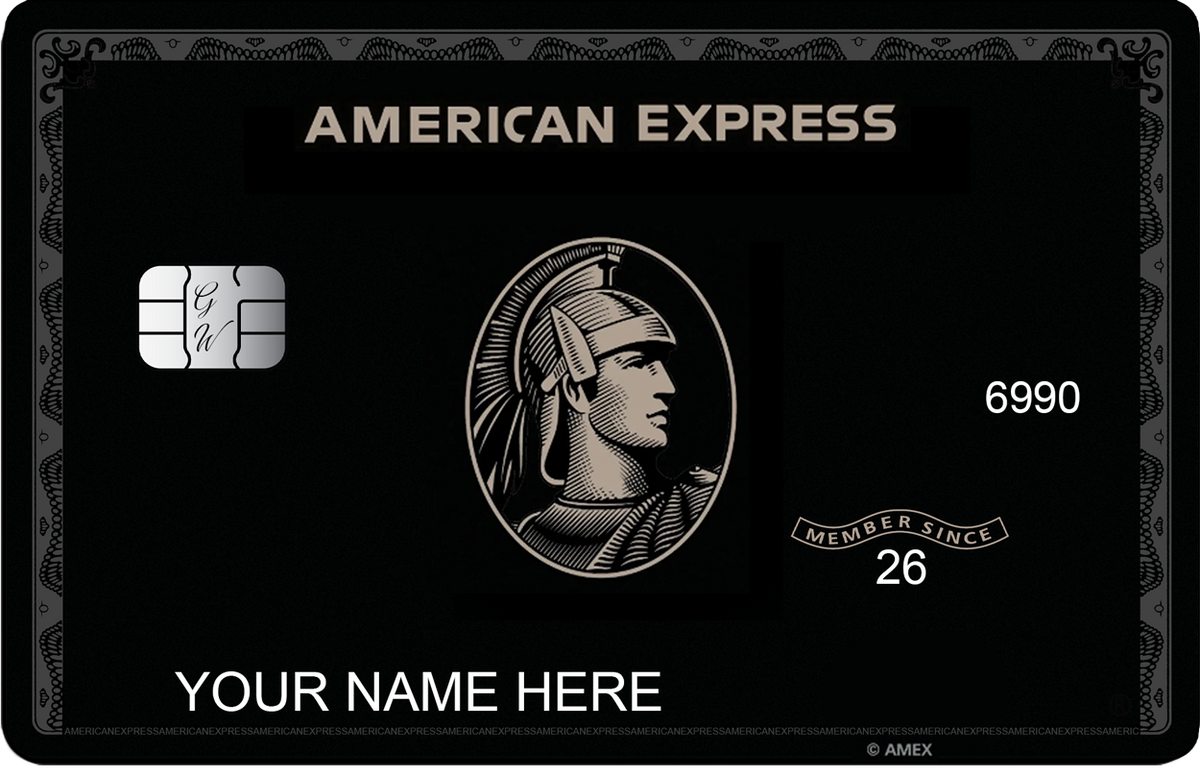 AMEX CENTURION カードサンプル 3種類 アメックス ブラックカード Black Centurion AMEX Metal Card | Solaris Metal Cards