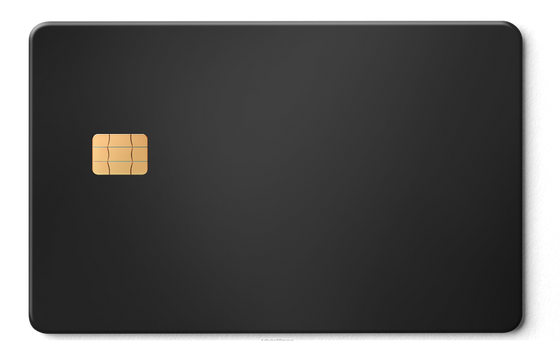 Customize Your Own metal card by Gold Wraps, personalised premium stainless steel card