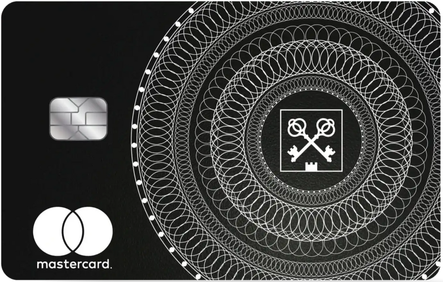 Goldman Lampe Black metal card by Gold Wraps, premium black stainless steel banking card