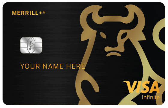 Merrill+ metal card by Gold Wraps, premium stainless steel wealth management card