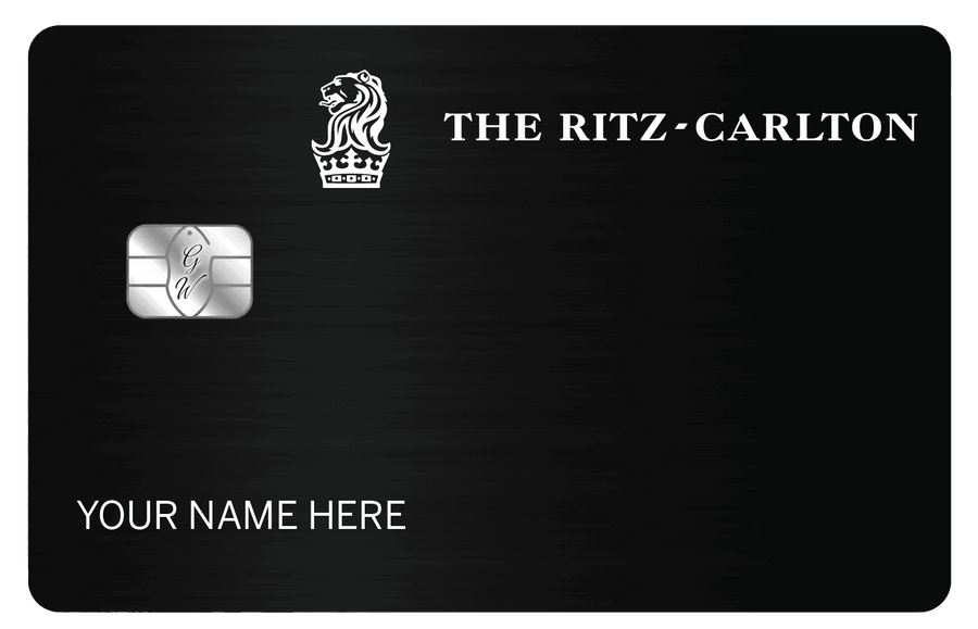Ritz-Carlton metal card by Gold Wraps, premium stainless steel luxury hotel card