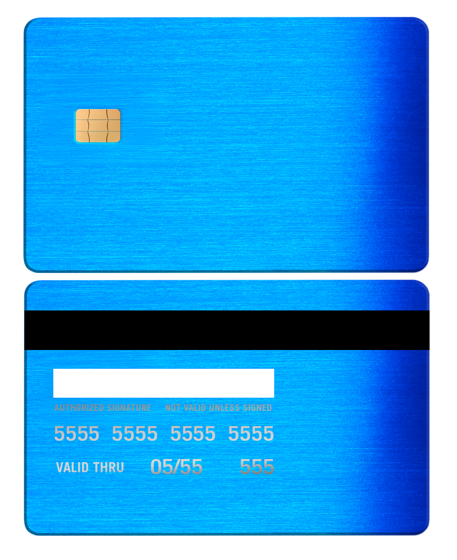 Exclusive limited edition Signature metal card with unique engraving, high-end custom metal card worldwide